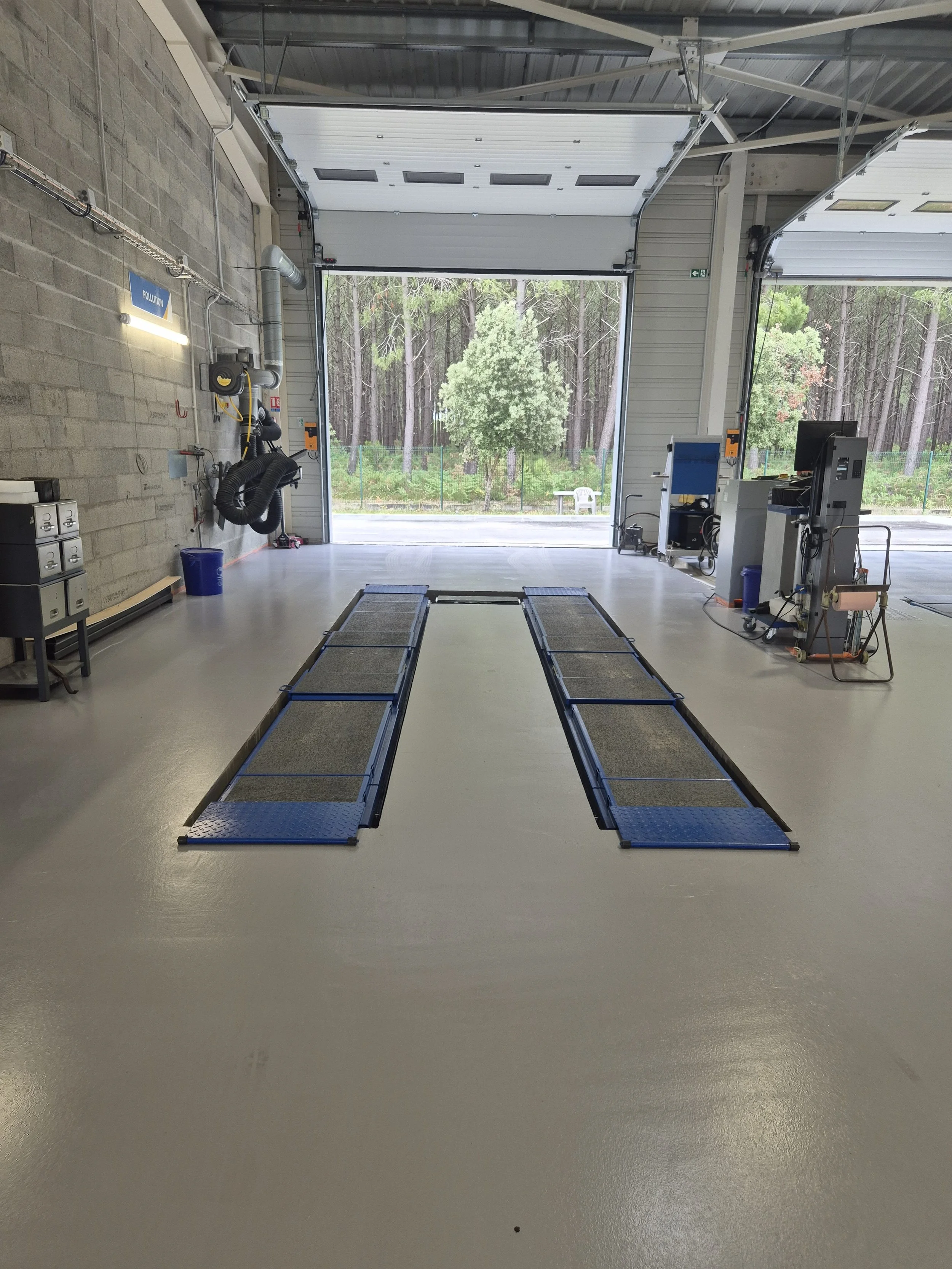 Avant travaux — SODEX Auto-centre Arès