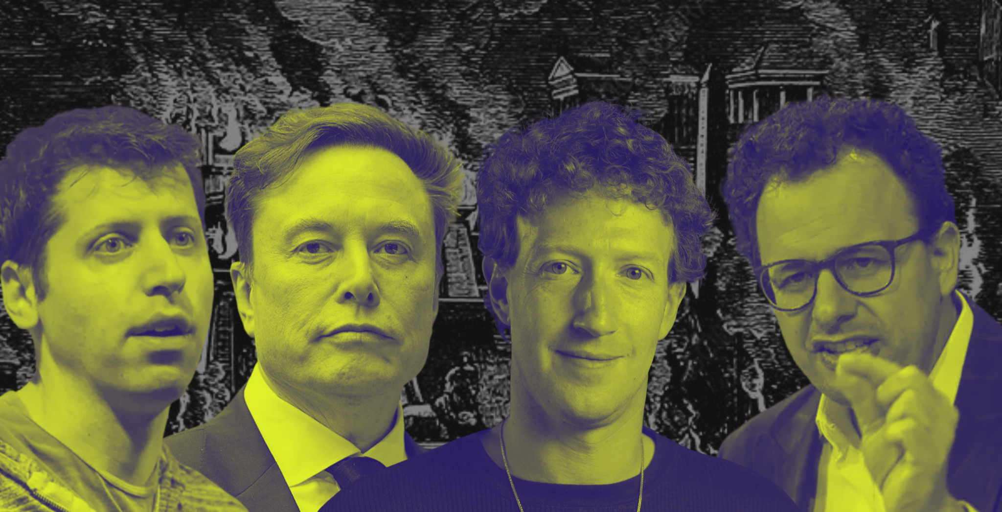 AI leaders Tech leaders destroying rare books