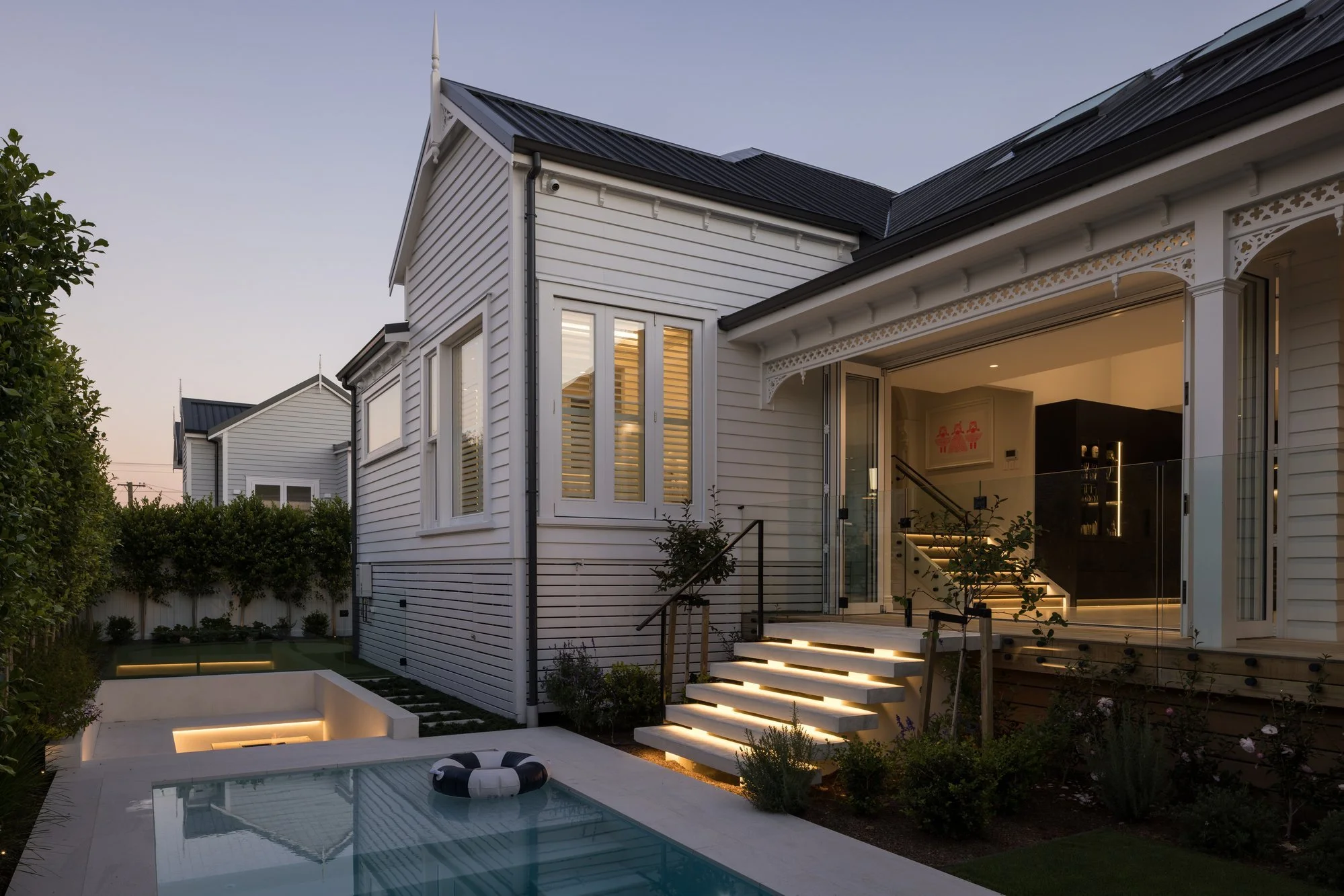 Indoor-outdoor living extension Auckland
