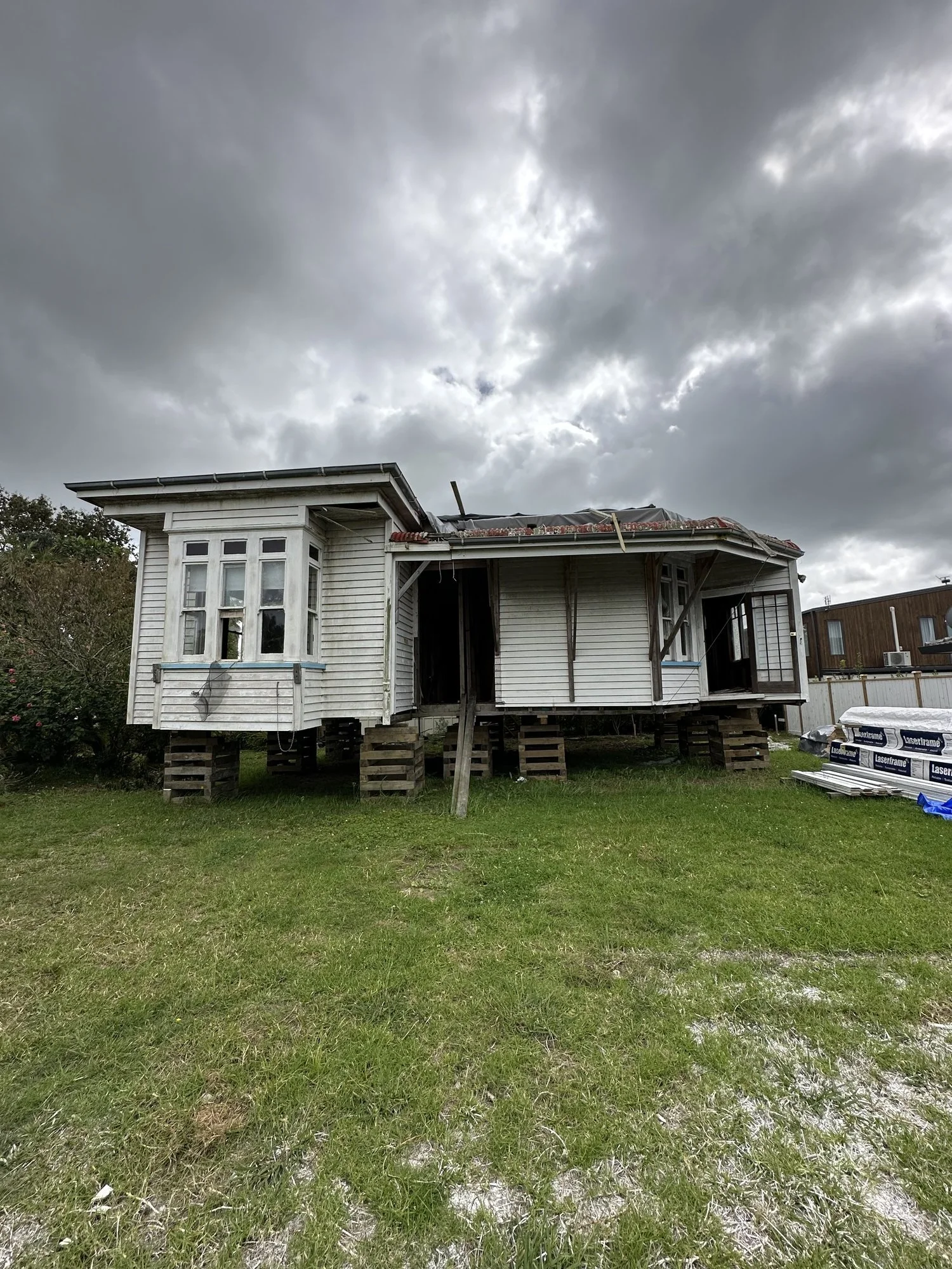 Tired villa before full renovation — Auckland