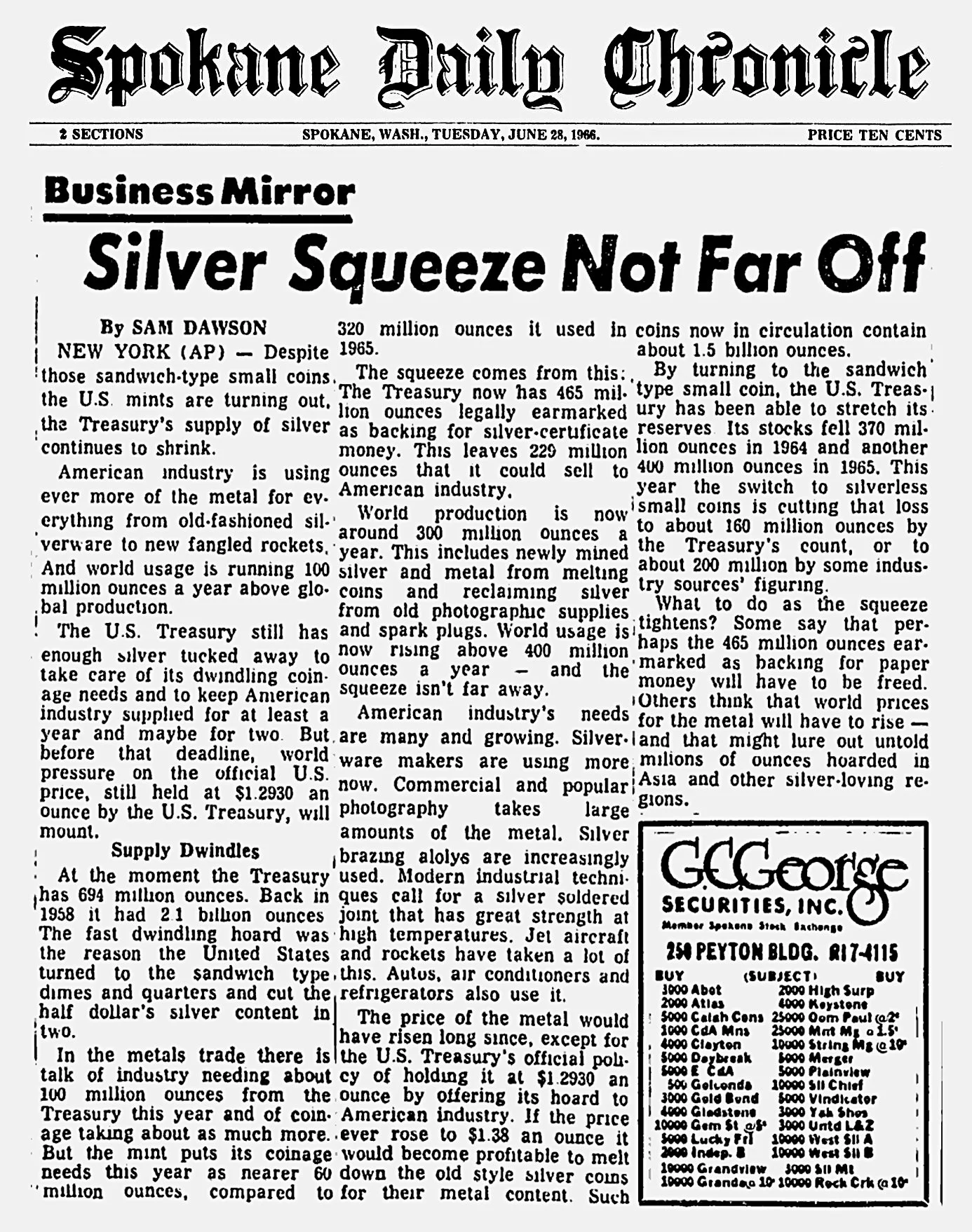 Spokane Daily Chronicle