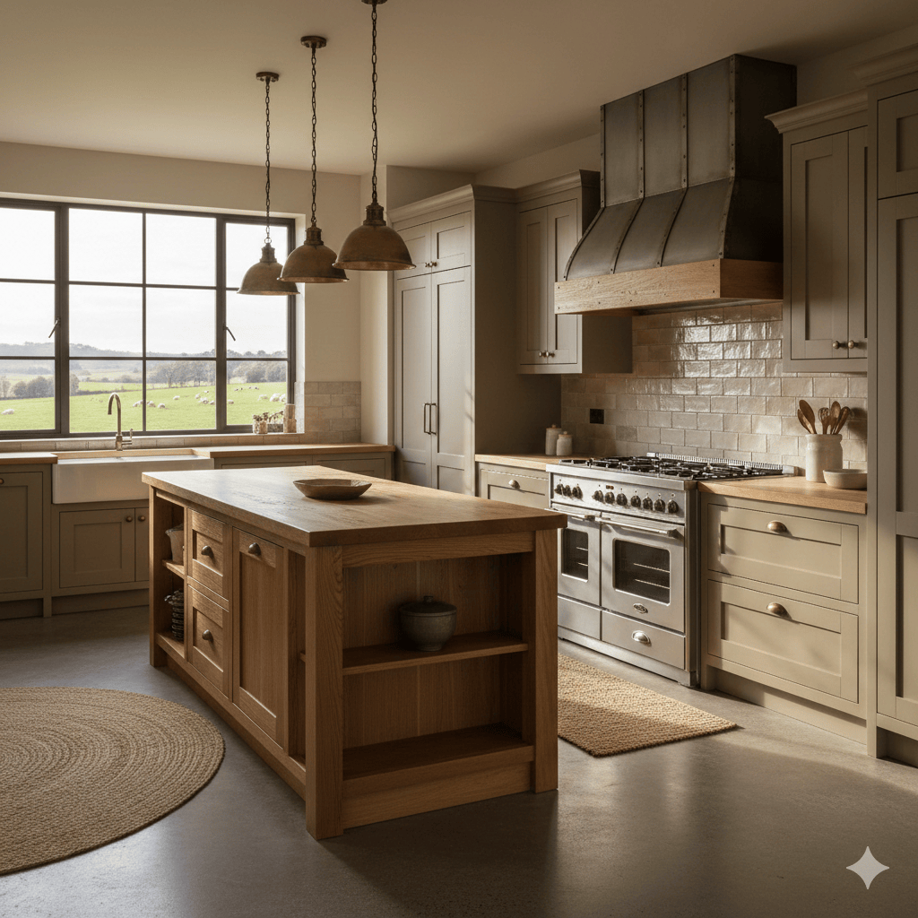 The Modern Farmhouse Kitchen