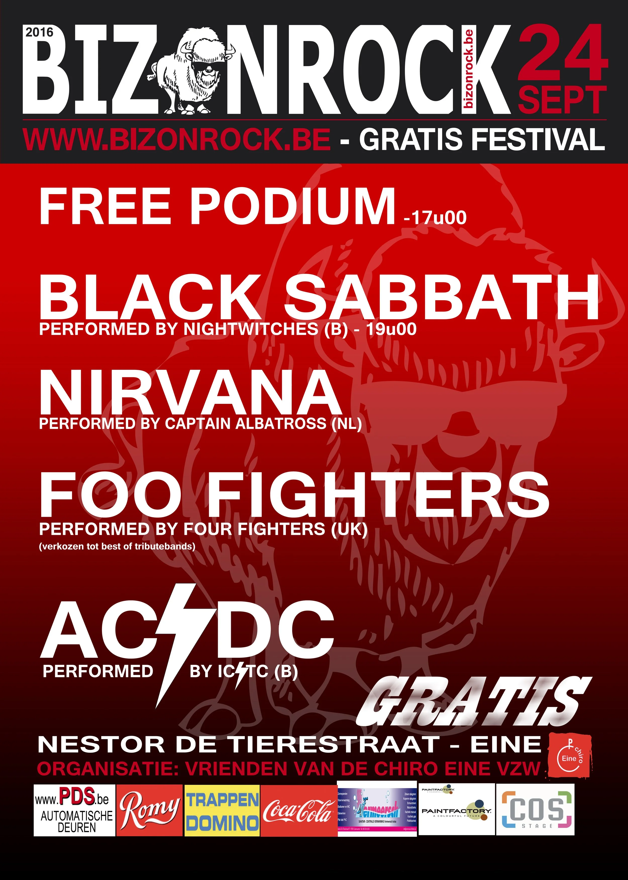Affiche Bizonrock 2016