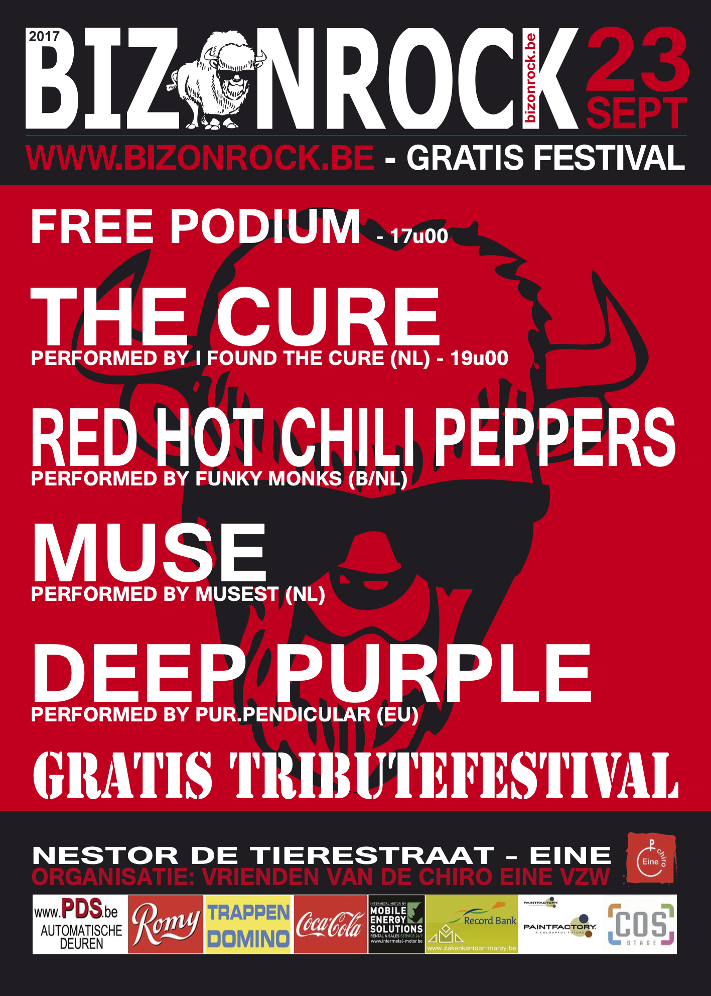 Affiche Bizonrock 2017