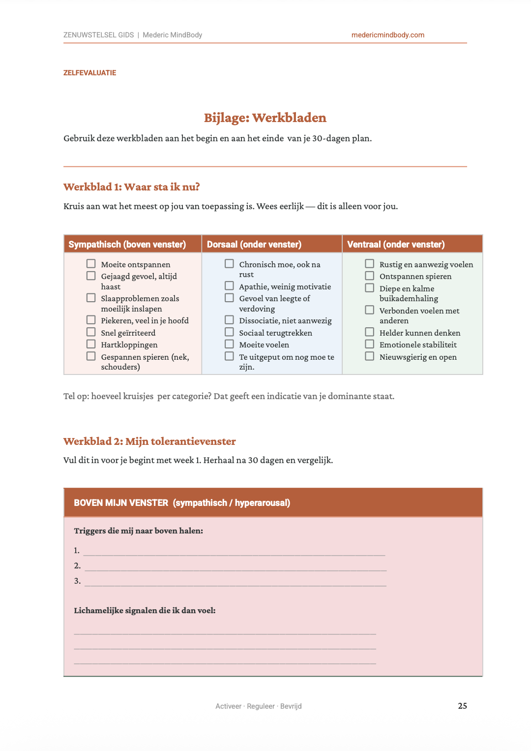 Werkbladen