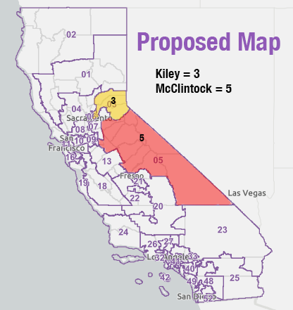 CA proposed congressional districts