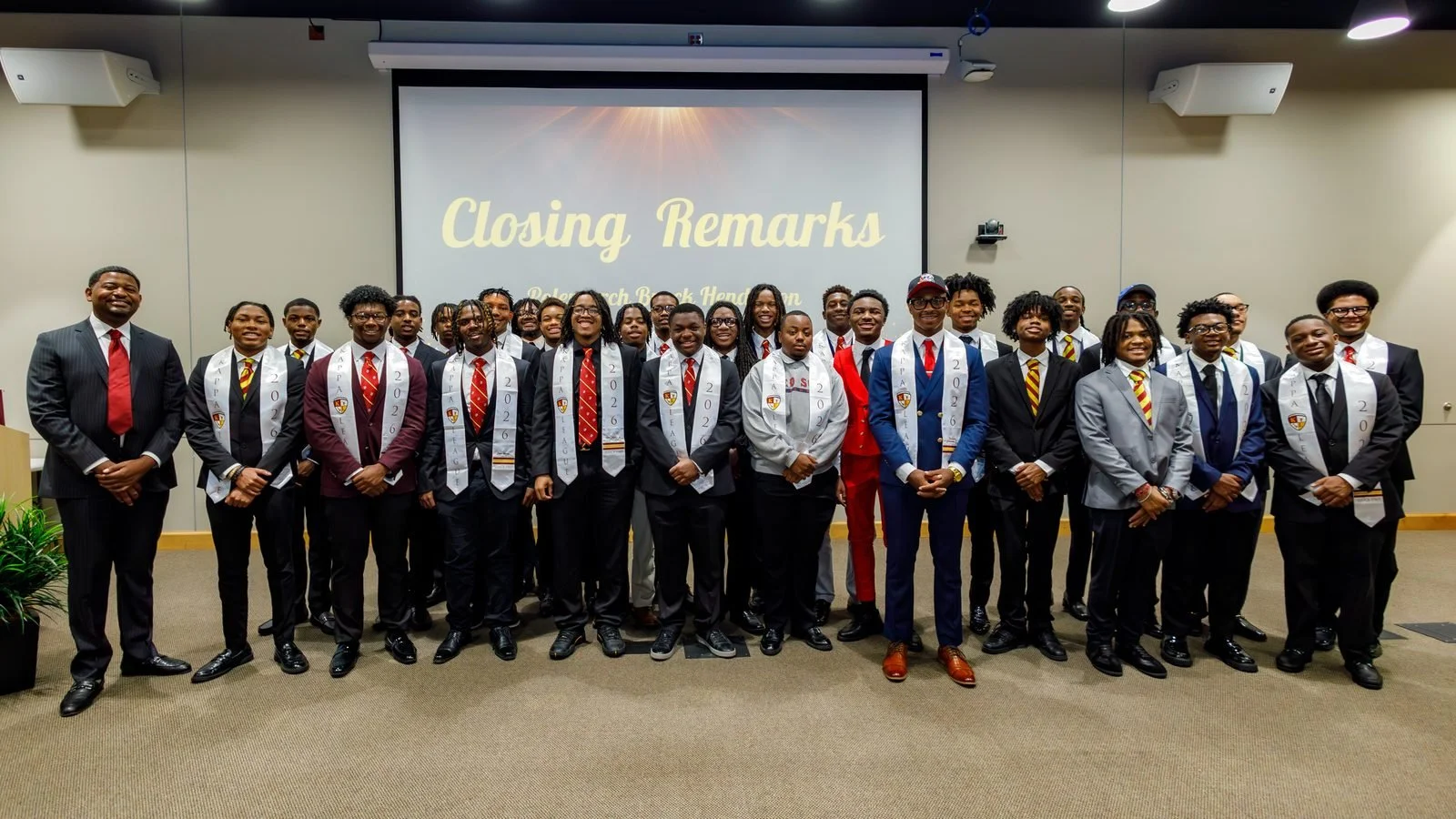 Memphis Kappa League cohort on College Signing Day