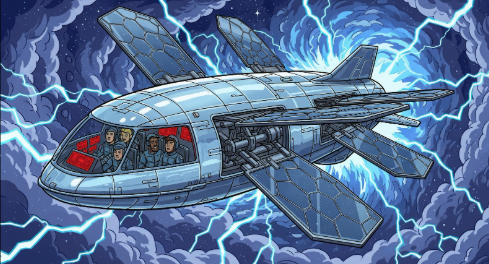 Stormy cosmic energy