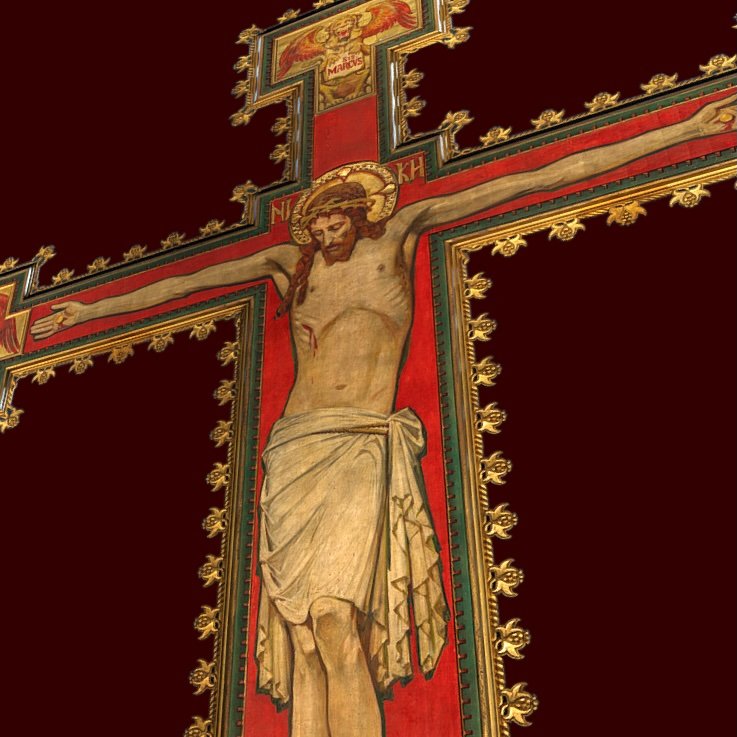 Great Rood Cross 3D Model