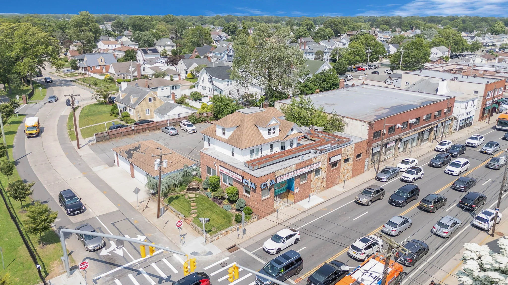 Former Central Veterinary Associates at 73 West Merrick Road, Valley Stream
