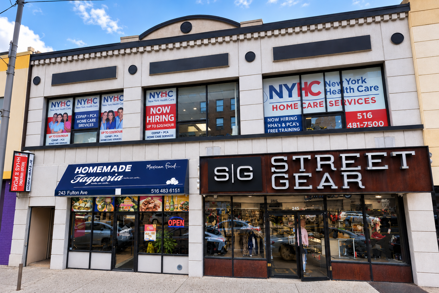 243–245 Fulton Avenue at Hempstead