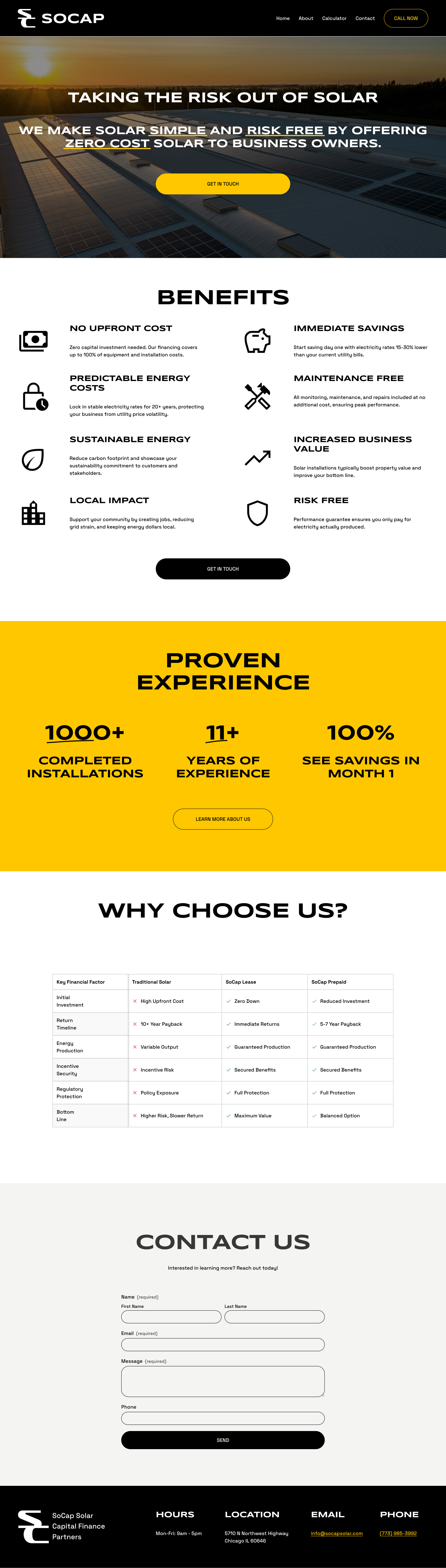 SOCAP website screenshot
