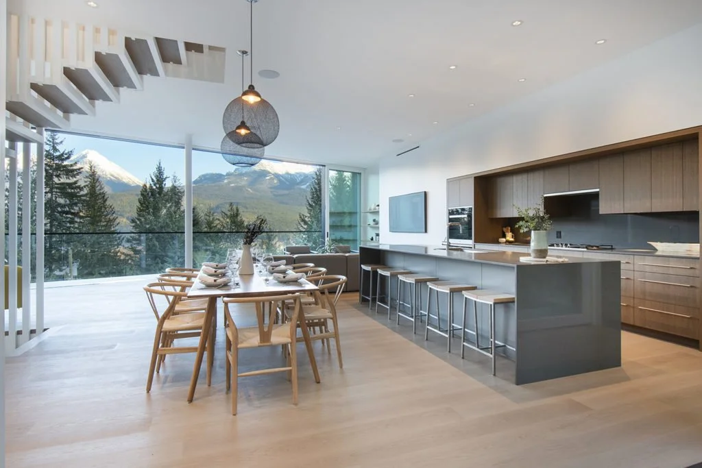 Mountain View custom home build by Balmoral Construction in Whistler, BC