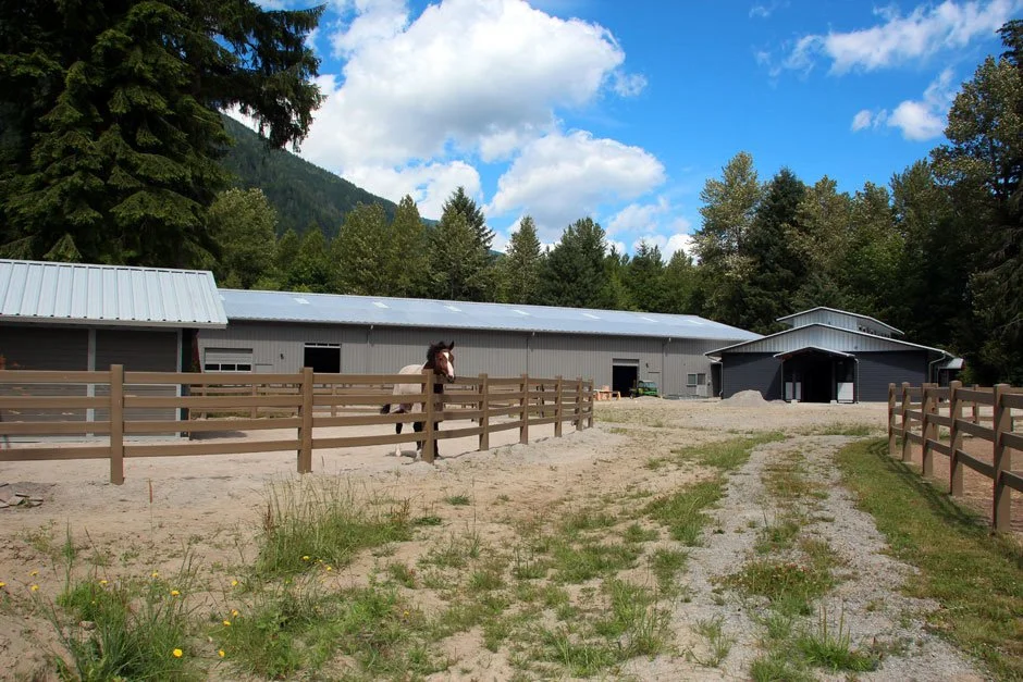 Windline equestrian and commercial construction project by Balmoral Construction in Squamish, BC