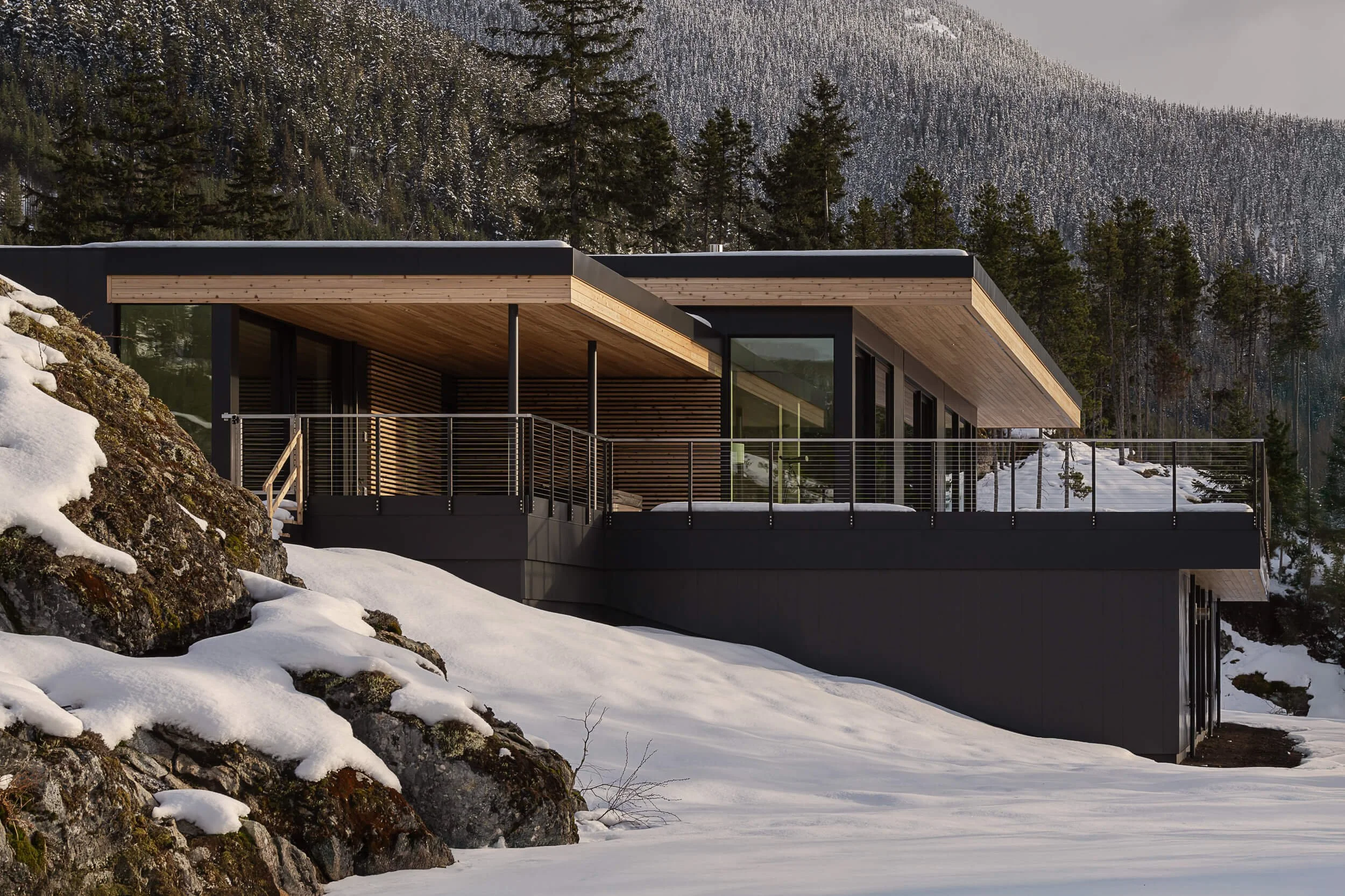 Warbler Way custom home by Balmoral Construction in Whistler, BC