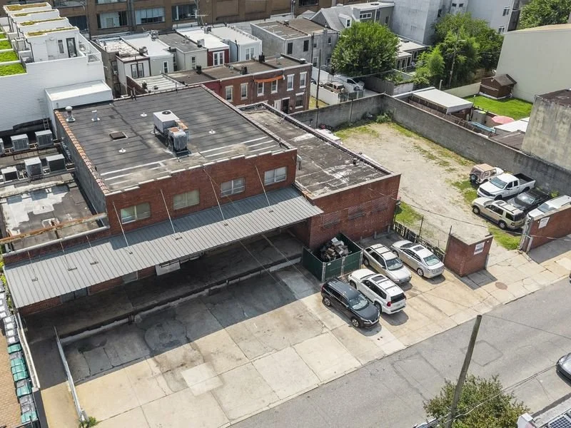 Fishtown redevelopment site, aerial view