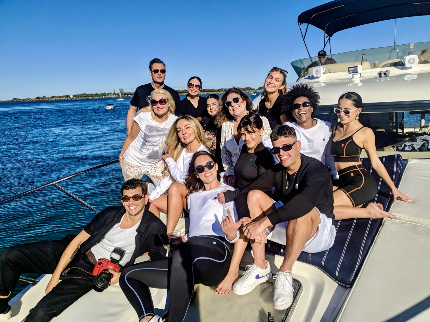 Luxury lifestyle shoot aboard Inspiration Cruises