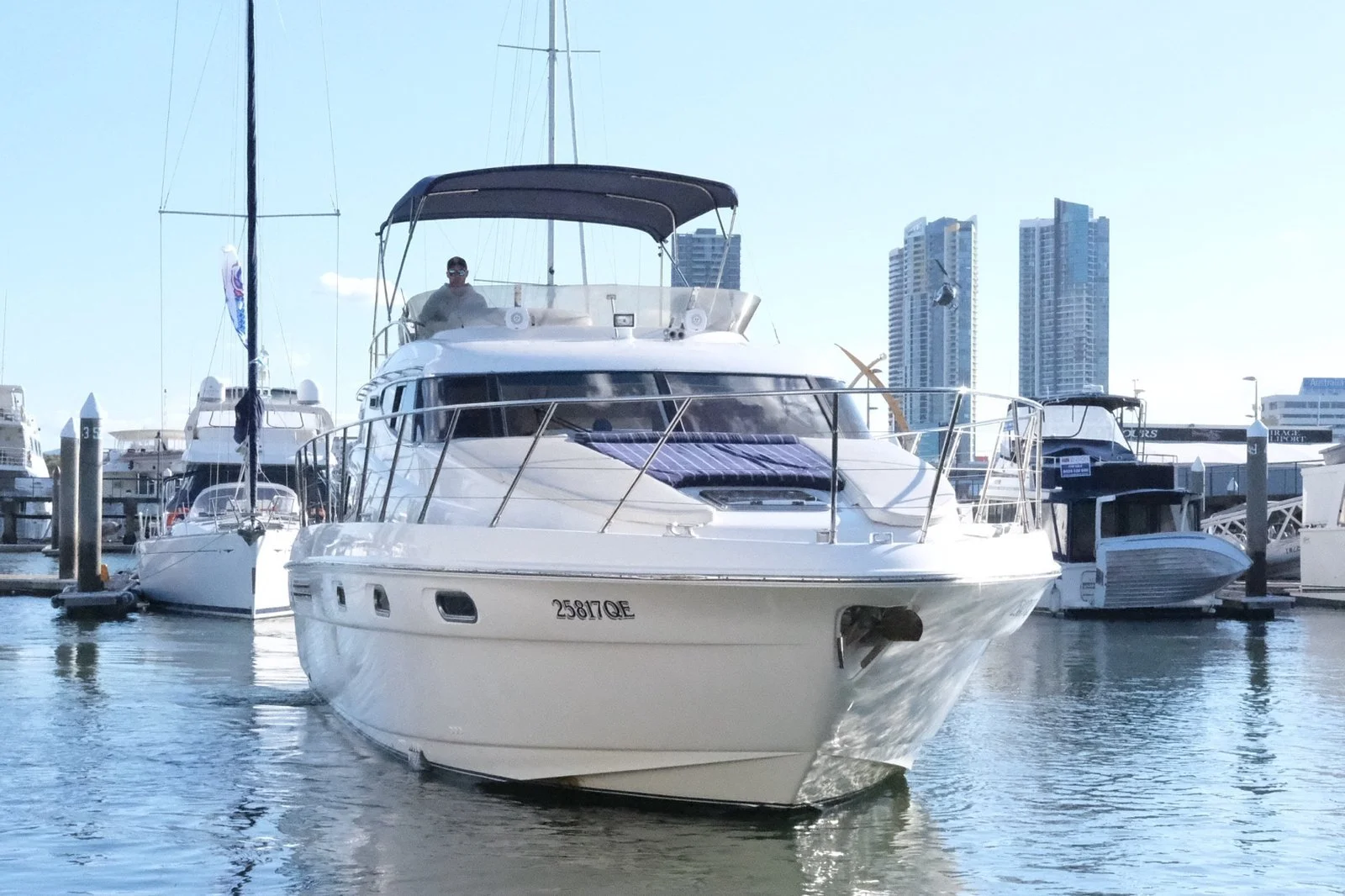 Inspiration Cruises marina docked front view