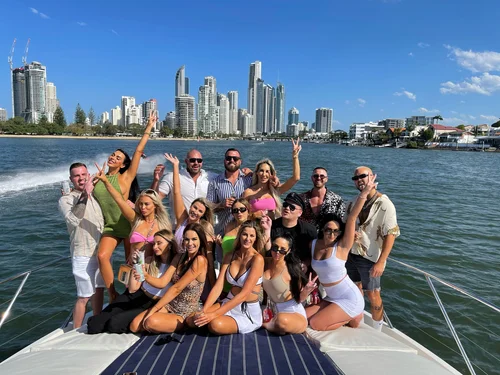 Private group party cruise on the Gold Coast