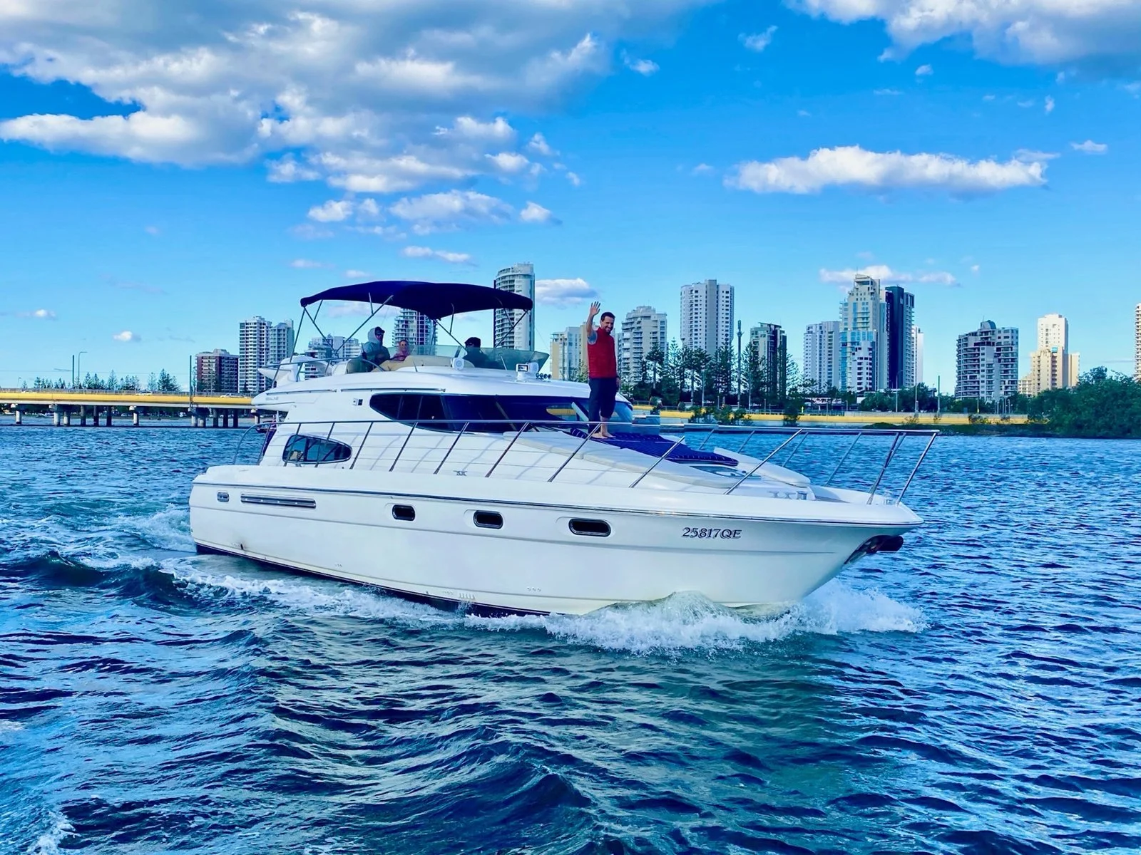 Luxury private yacht cruise on the Gold Coast