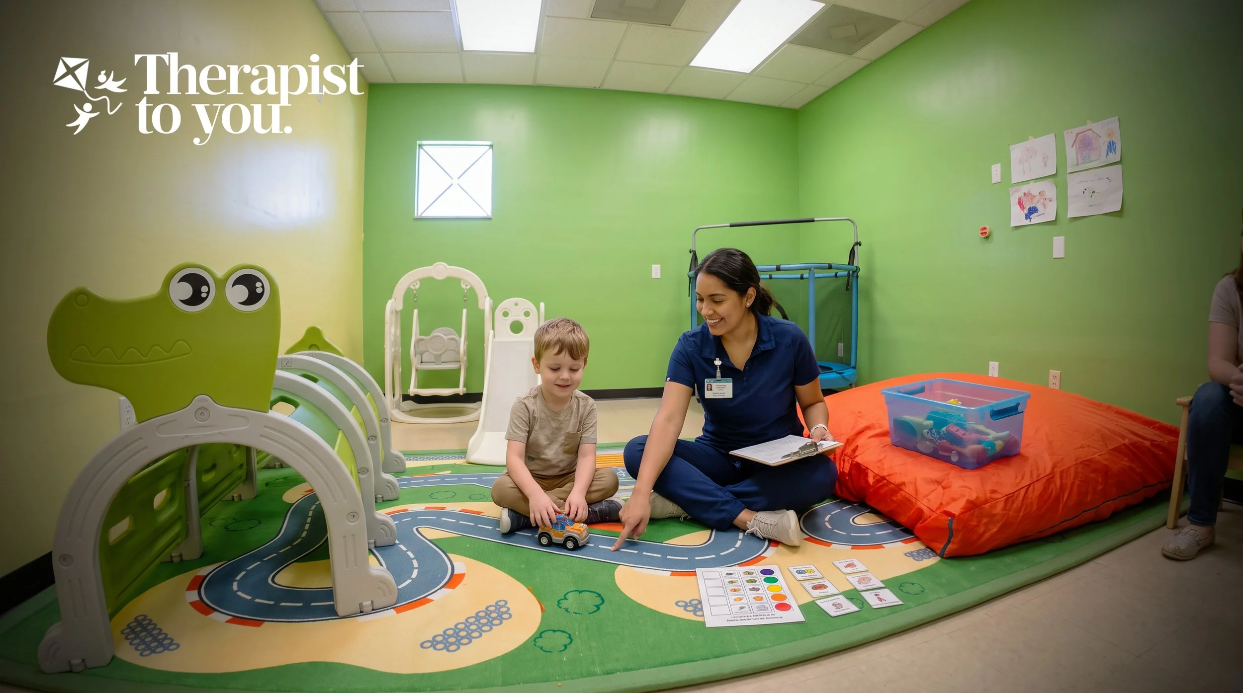 Inside the Therapist to You Okeechobee pediatric therapy center
