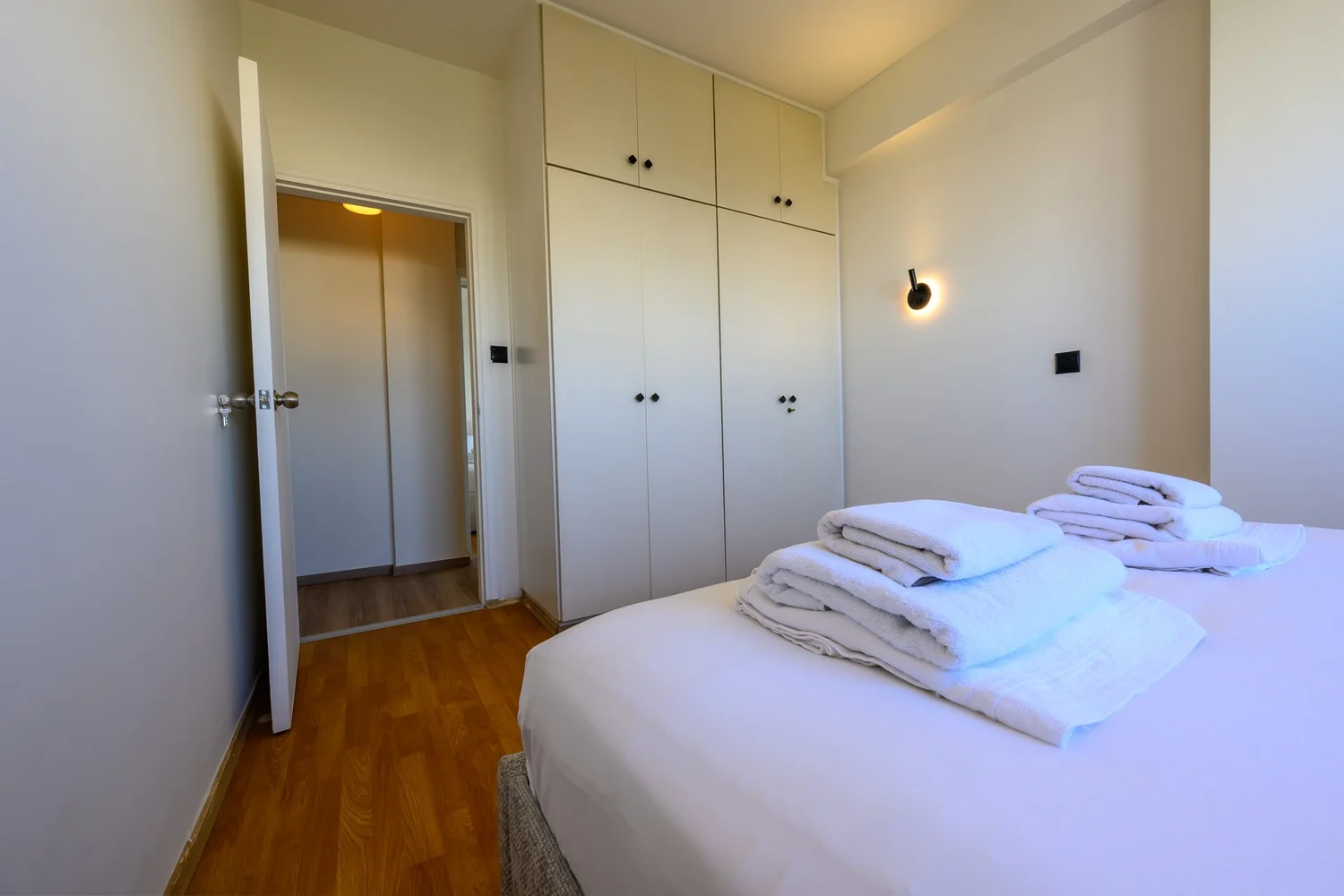 Calian Court — Bedroom two — built-in wardrobe
