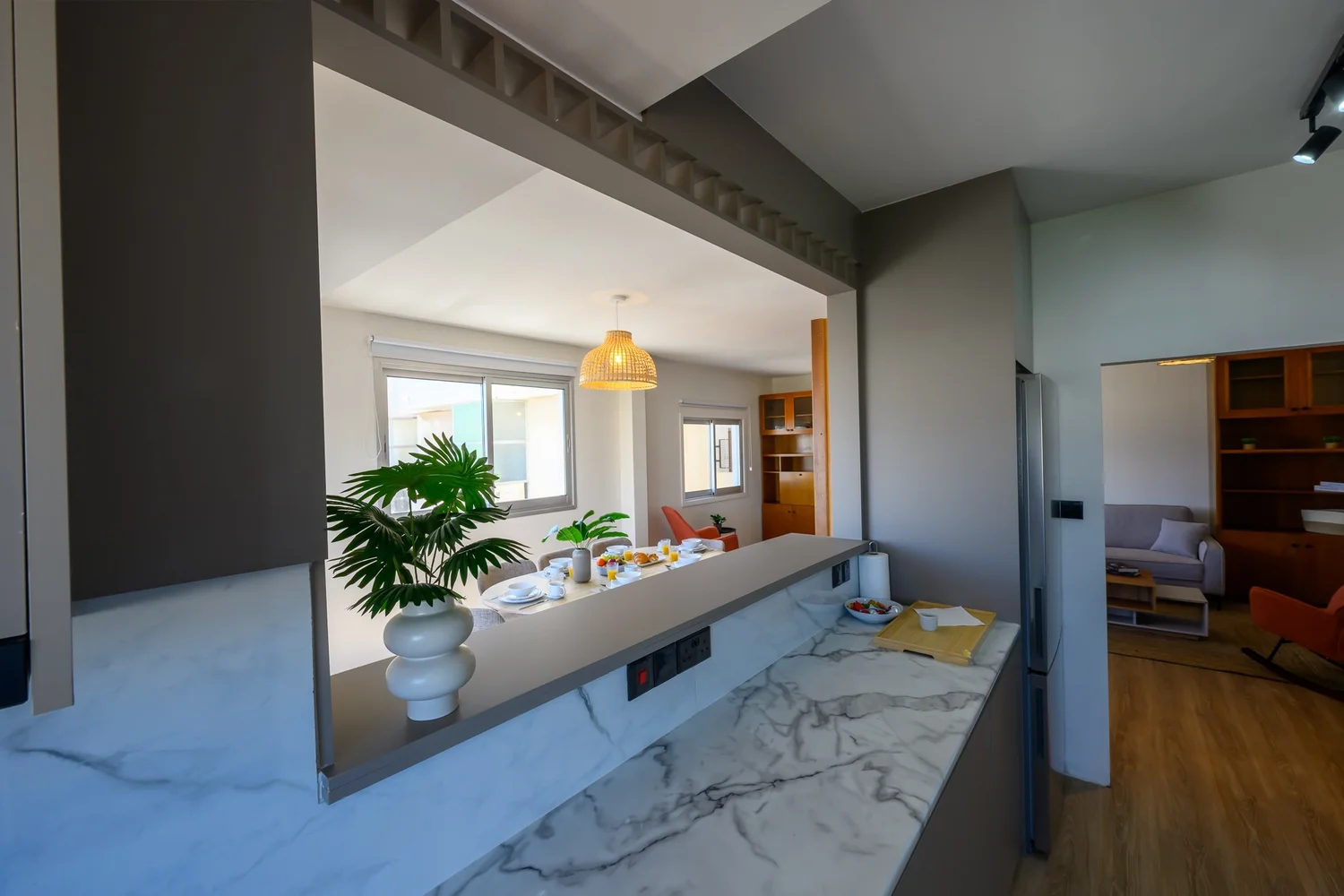 Calian Court — Marble worktops