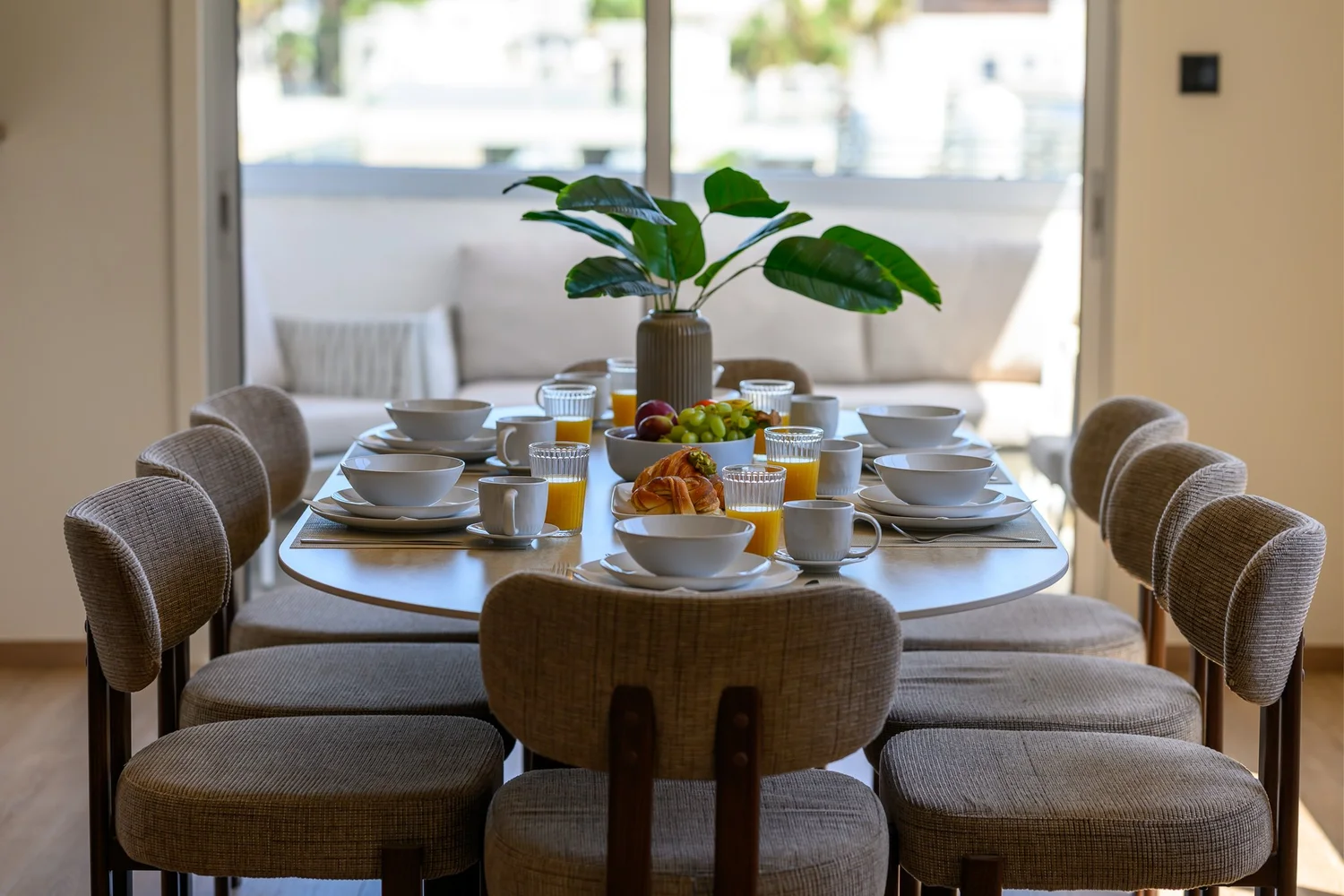 Calian Court — Table set for six