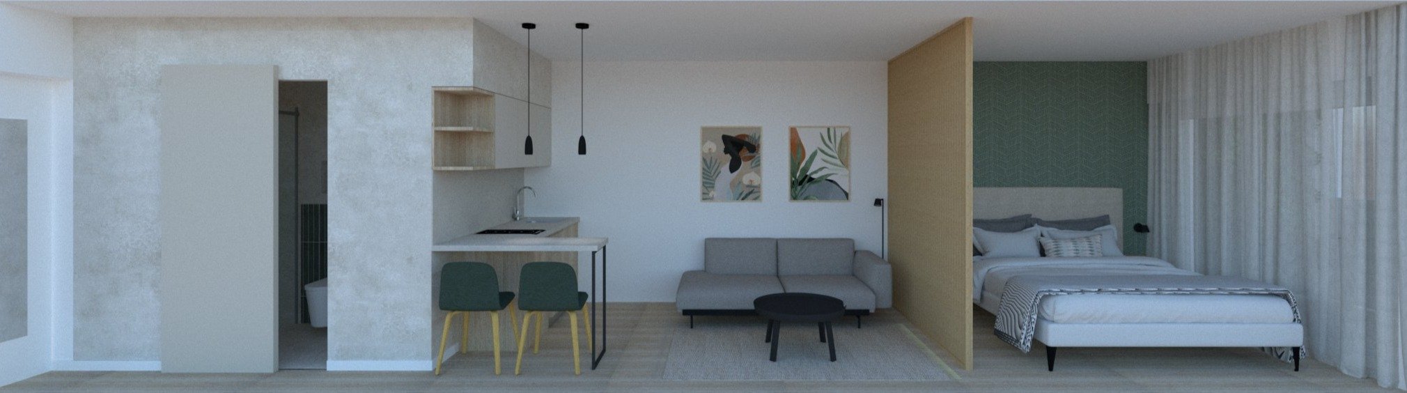 Nisia Suites workspace