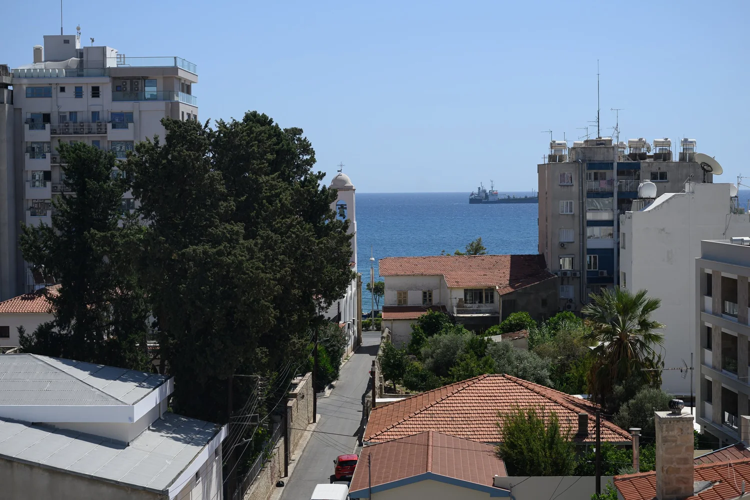 Calian Court — Sea view from the balcony