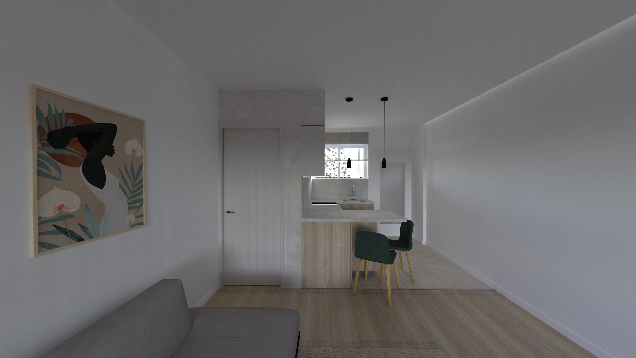 Nisia Suites living area