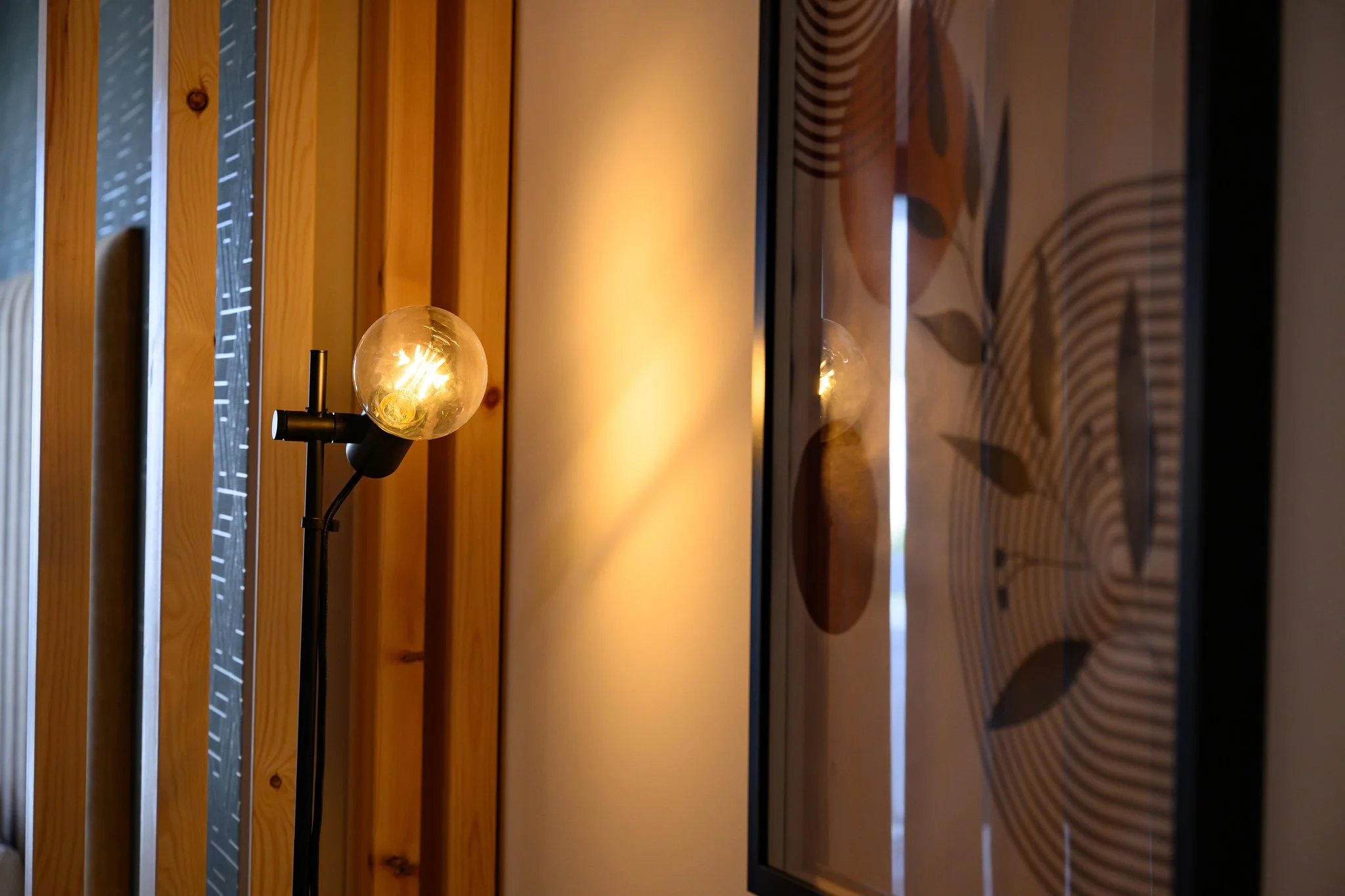 Nisia Classic Suite — Soft evening lighting