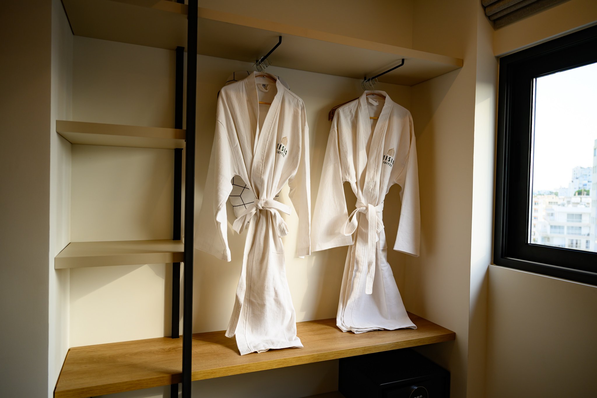 Nisia Corner Suite amenity — Nisia bathrobes