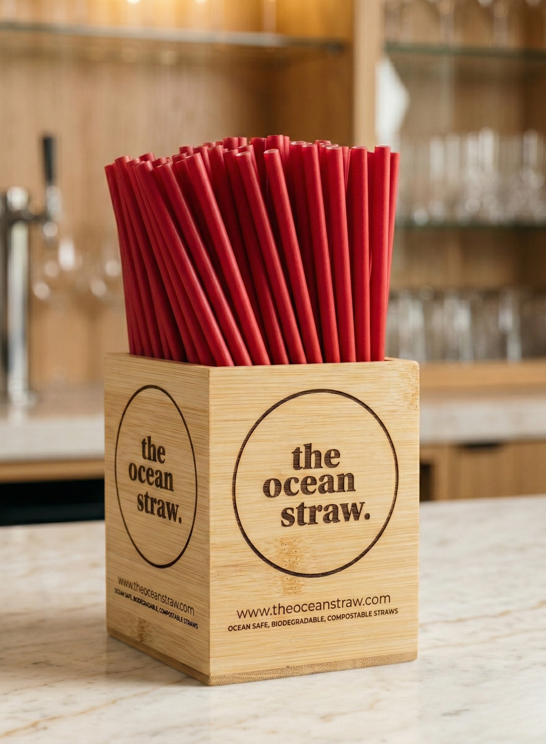The Ocean Straw — Red