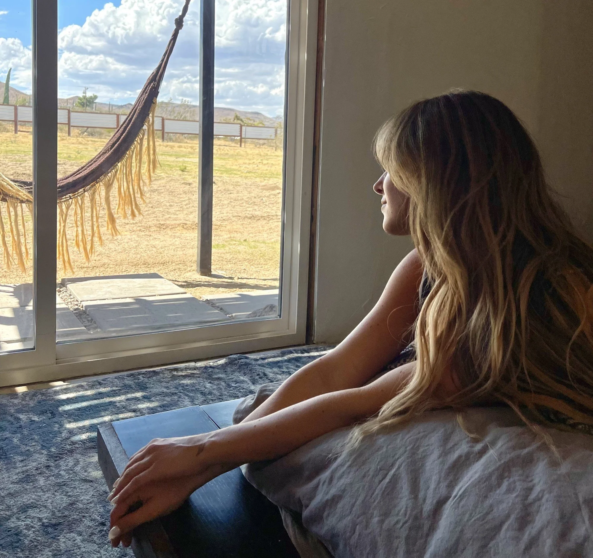 A peaceful morning by the window