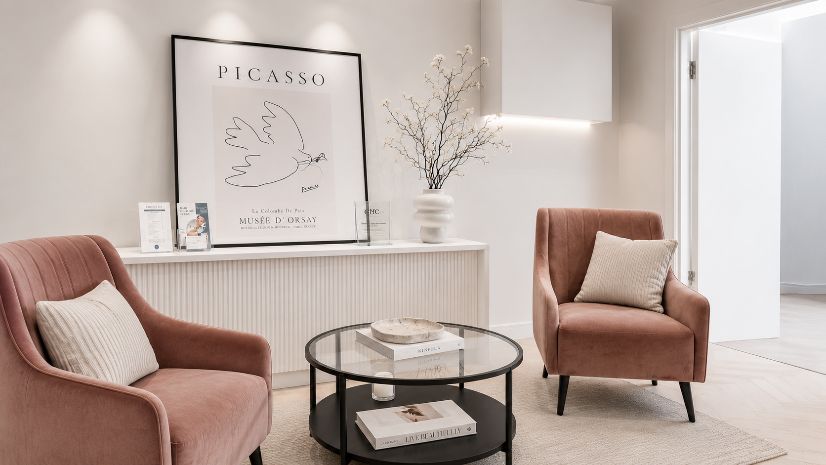Aesthetics and Wellness London clinic room Muswell Hill