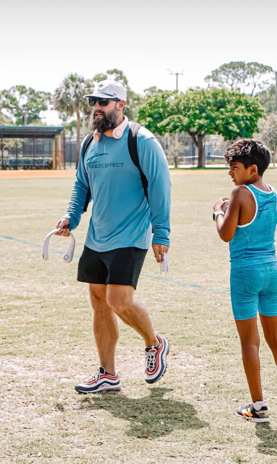 Aaron, Head Coach for Freeze Effect Track and Field Club