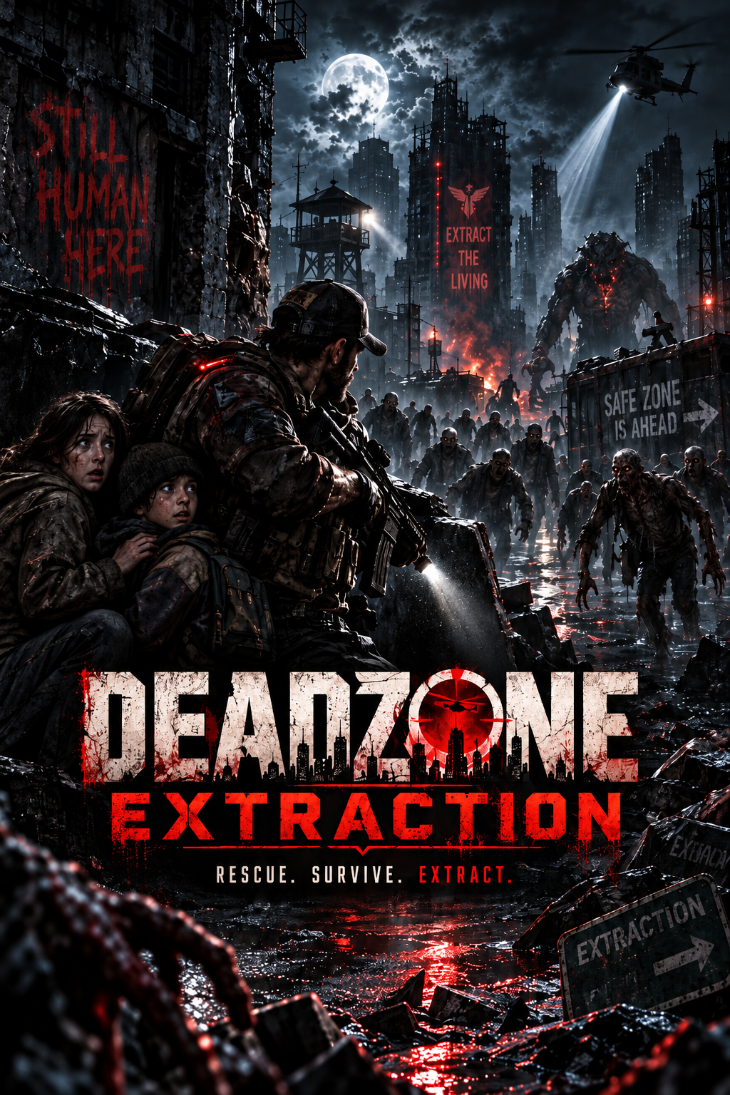 DeadZone Extraction survival horror game cover artwork