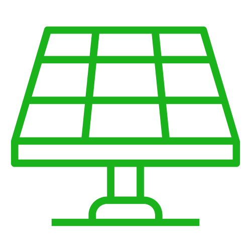 Clean Power Generation Icon