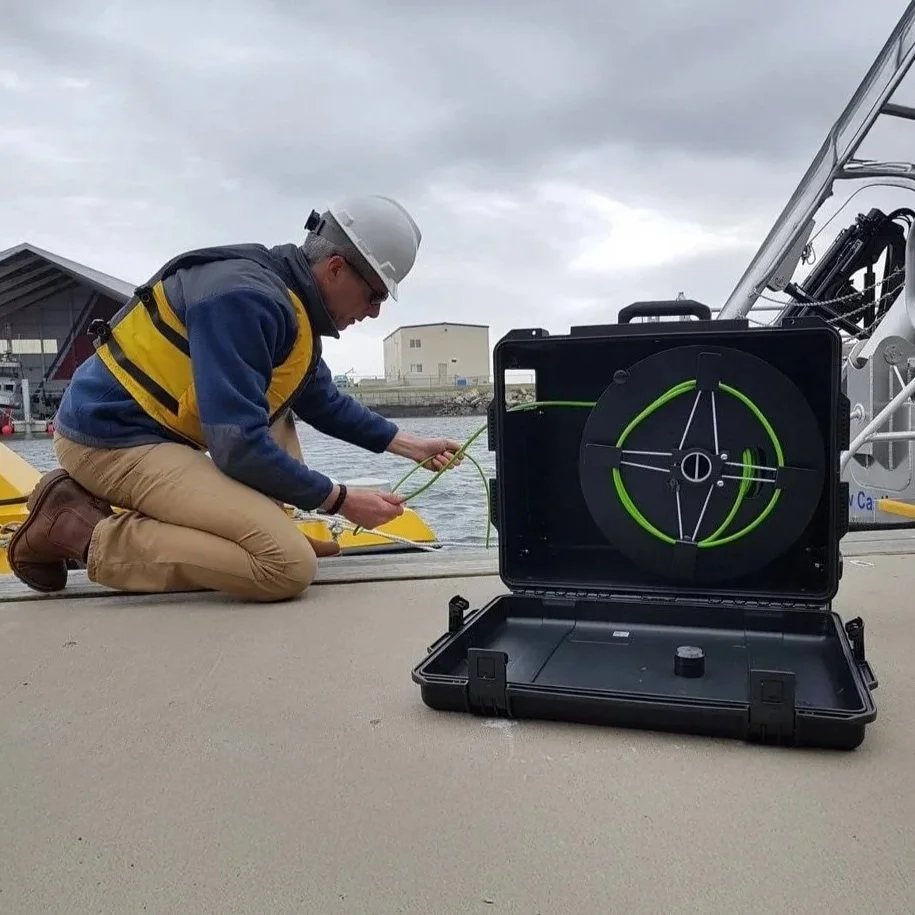 Portable Cable Reel Deployment