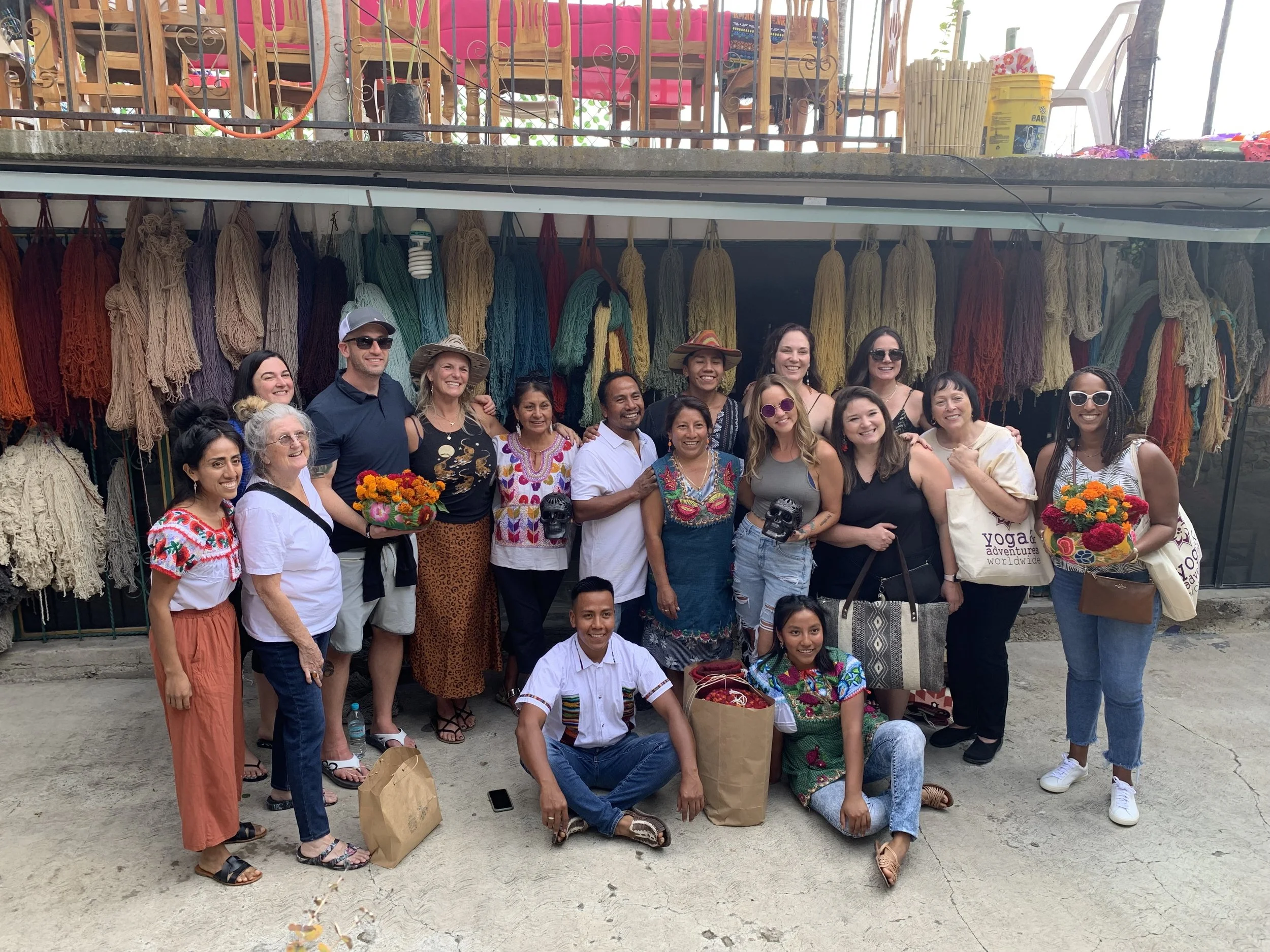 Teotitlán weaving workshop