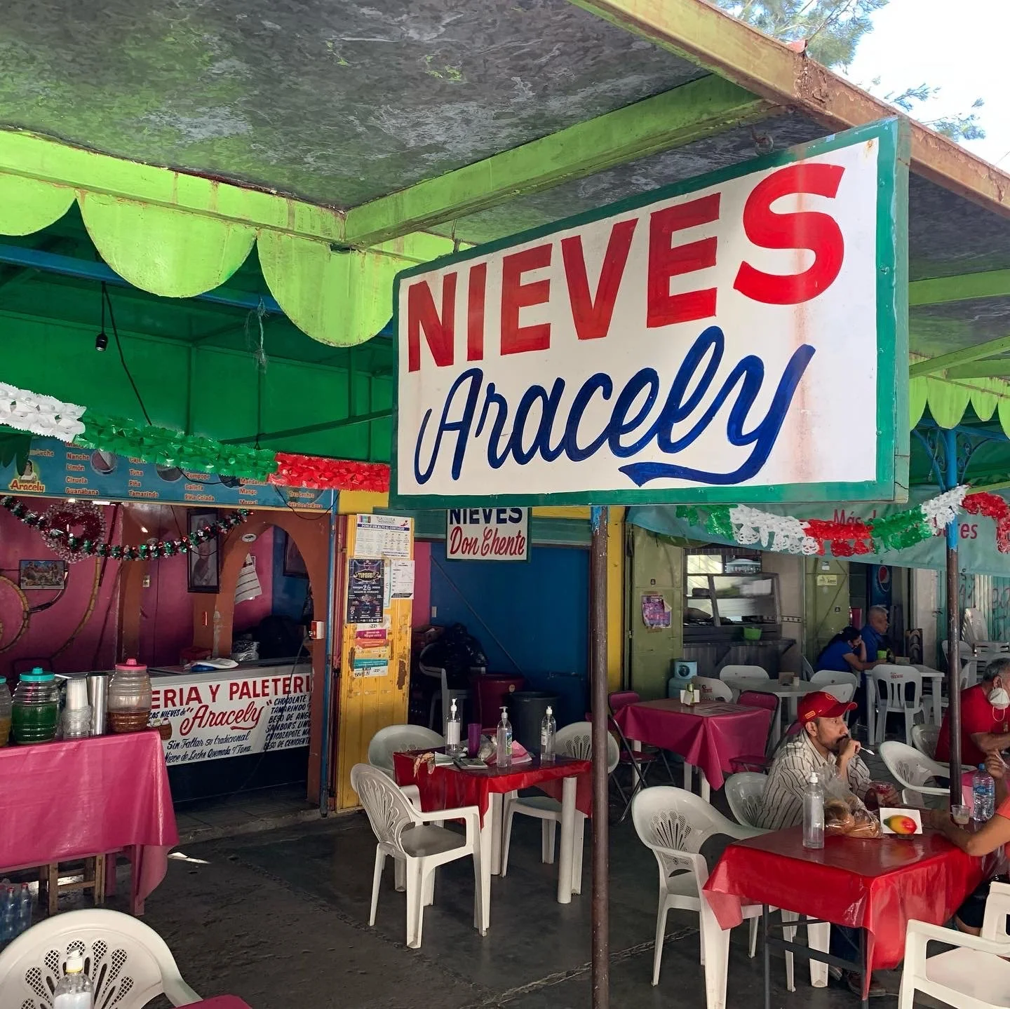 Traditional food at Tlacolula Market