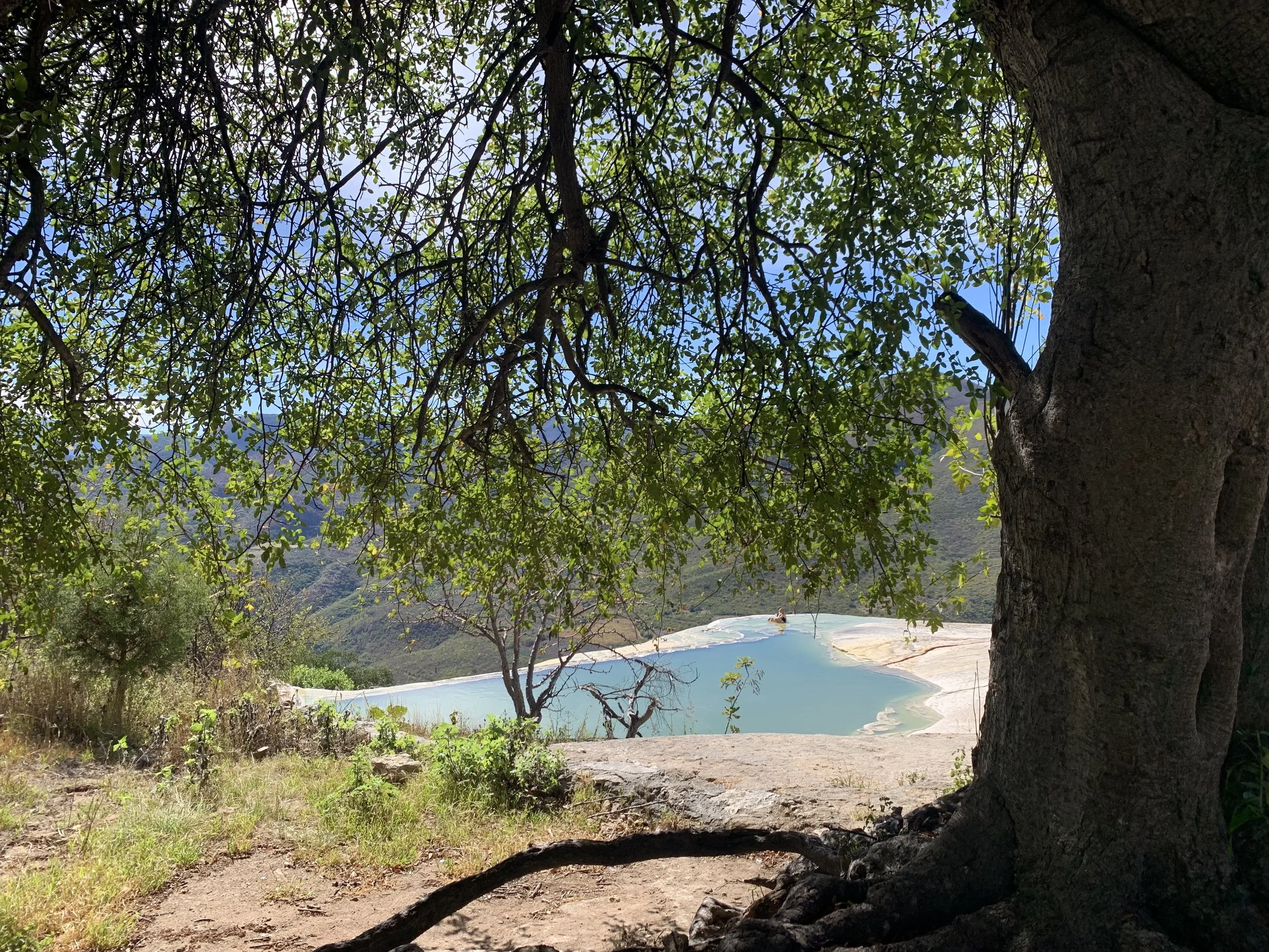 Natural pools at Hierve el Agua