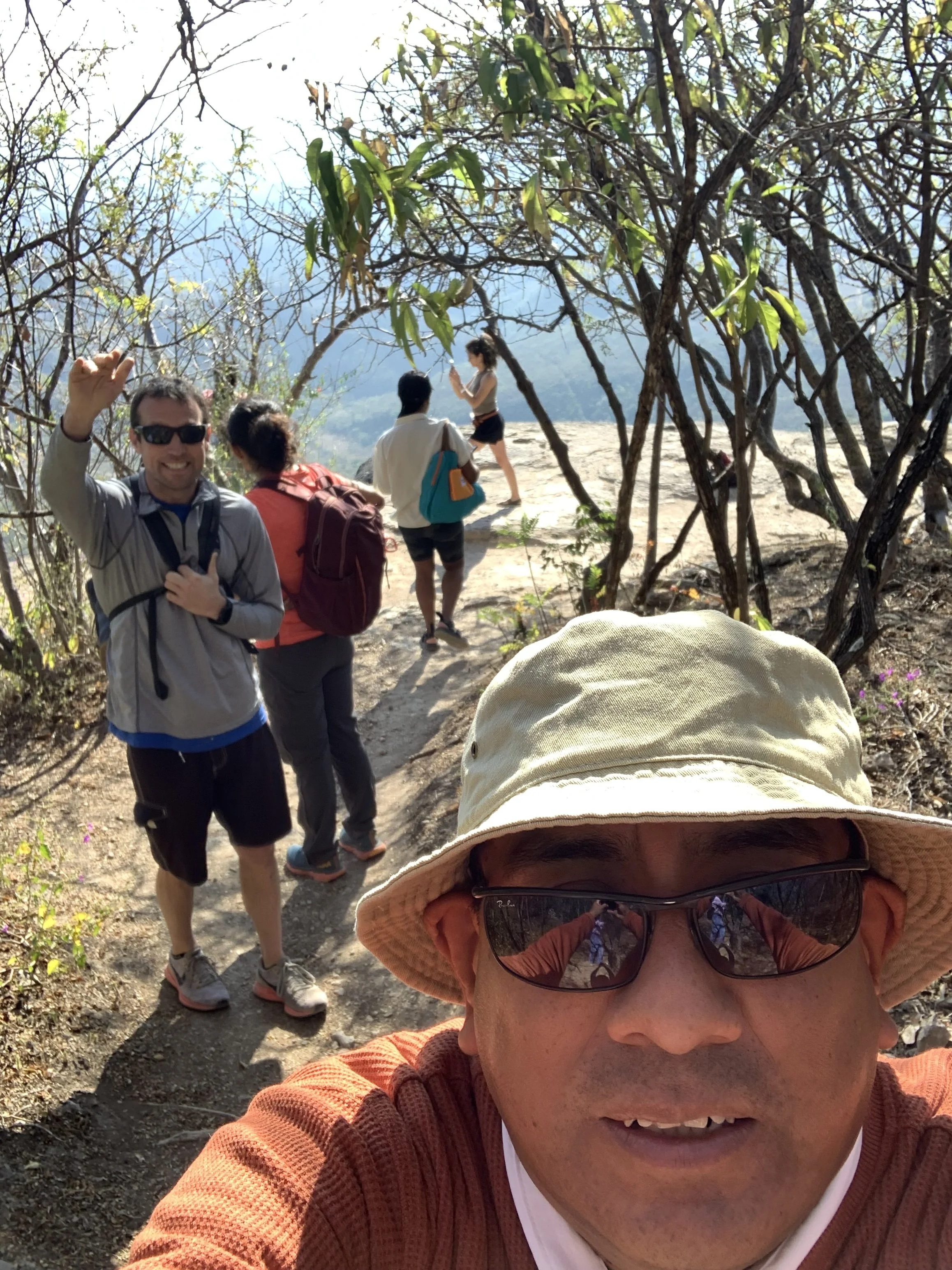 Mountain views at Hierve el Agua