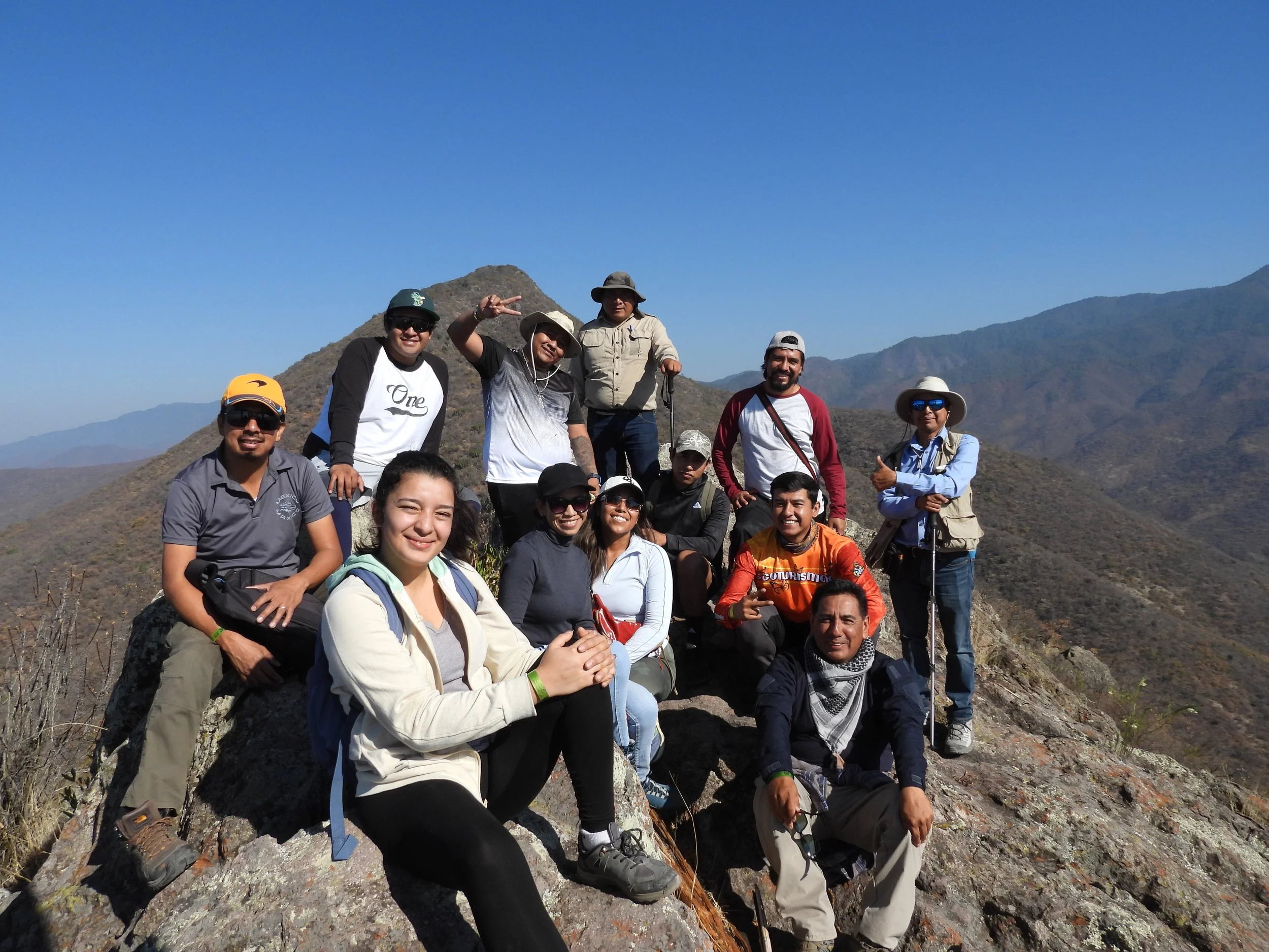 El Picacho hiking expedition in Teotitlán del Valle