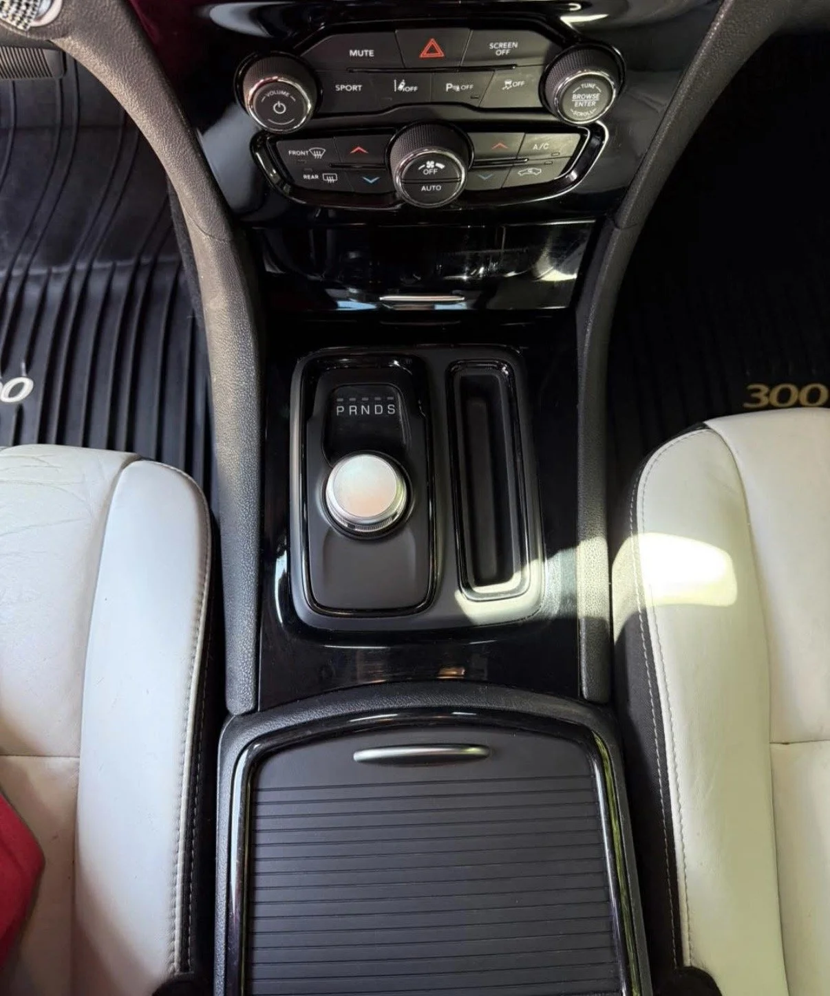 Same car interior after a deep clean and steam treatment, Waco TX