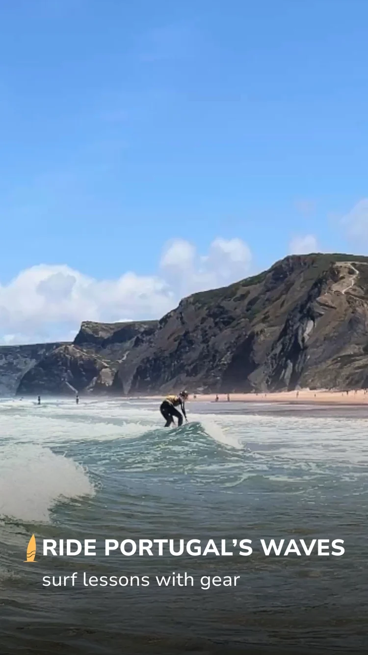 Surfing in Sagres