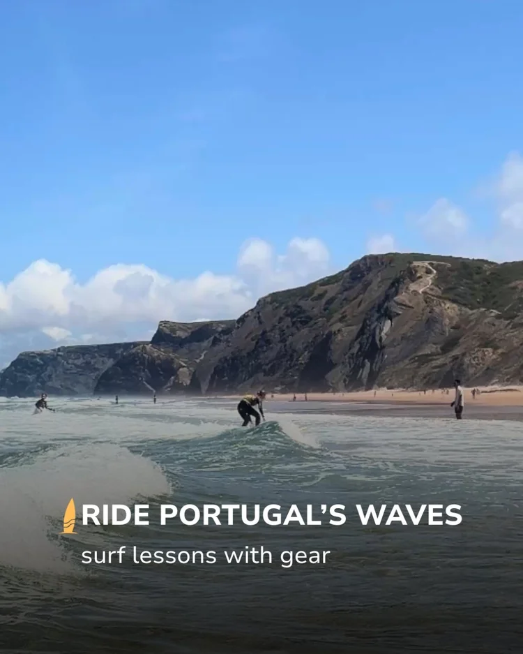 Surfing in Sagres