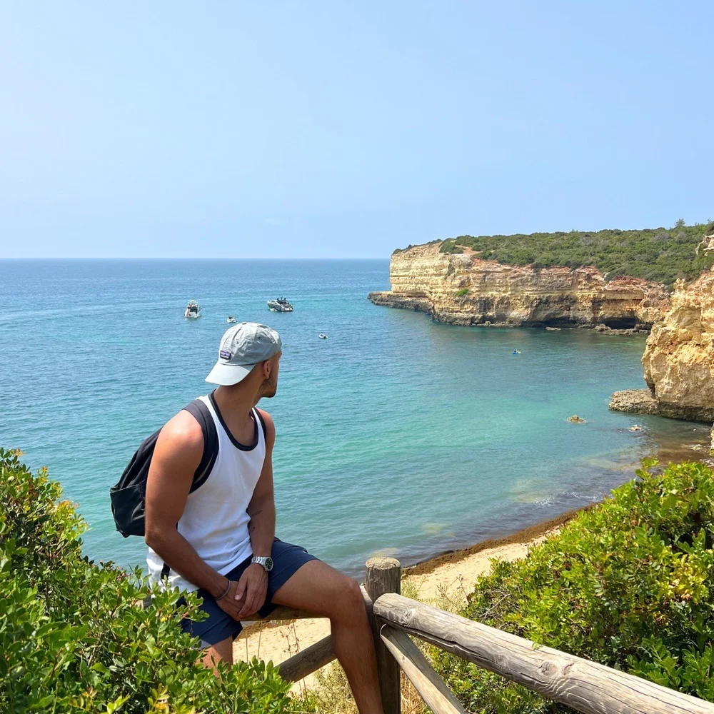 Cliffs in Algarve