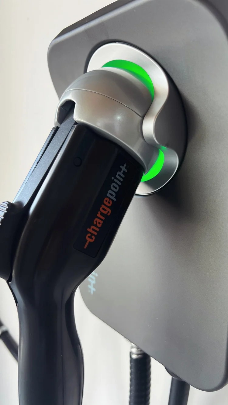 ChargePoint Level 2 charger installed by Royle West